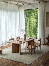 Wooden | Chandigarh Reading Table\ Wabi Sabi Middle Ancient Wood Dining Table Designer All Solid Wood Display Workbench