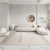 Cream Wind Carpet Living Room Modern Simple High-end Light Luxury Warm Color Short Hair Bedroom Bedside Blanket Blend