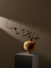 Shape Wabi-sabi Wind Floral Art Feng Zheyuan Retro Rough Ceramic Small Foot Vase Japanese Flower Ware Decorative Ornament Pottery Pot