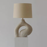 Modern Chinese Creative Living Room Table Lamp Nordic Fabric Bedroom Bedside Study Art Medieval Vintage Table Lamp