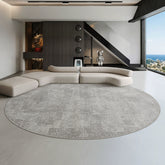 Oval carpet living room simple light luxury modern Italian Nordic minimalist wabi sabi premium gray premium sofa blanket