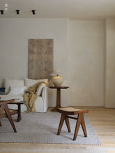 Wood/Chandigarh Stool | Shoe Changing Stool Household Solid Wood Rattan Low Stool Foot Pedal Wabi Sandy Wind Medieval Furniture