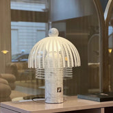 Bedside Marble Table Lamp Simple Bedroom Decorative Glass Lamp