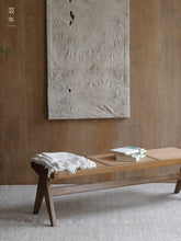 Wood | Chandigarh Dining Table Bench Dining Chair Solid Wood Rattan Shoe Changing Stool Bedside Stool Bedroom Medieval Furniture