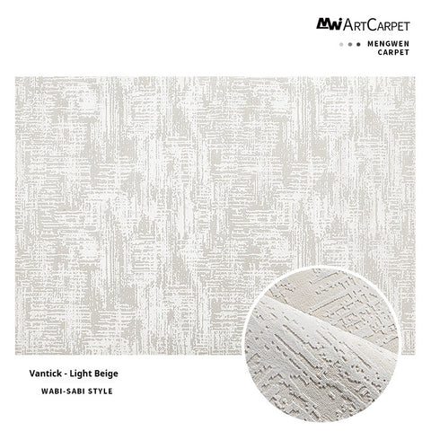 Carpet Living Room Coffee Table Blanket Wabi Sabi Simple Wind High and Low Velvet Three-dimensional Blanket Surface Plain Color Soft and Comfortable