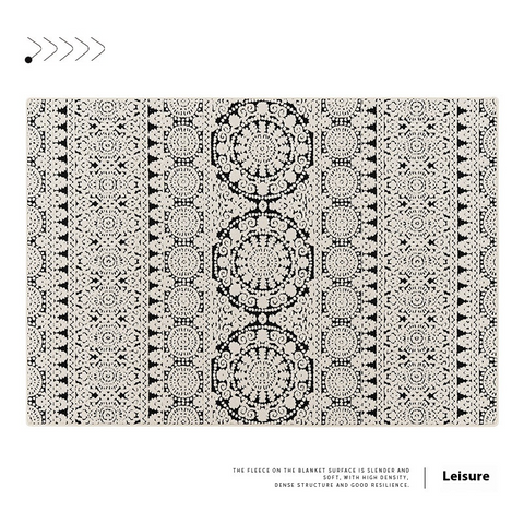 Three-proof Carpet, Living Room, No-wash and Wipes, Bedroom, Waterproof, Anti-fouling, Dustproof, Cream Wind, Nordic Light Luxury, Advanced Free Care