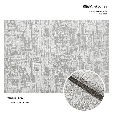 Carpet Living Room Coffee Table Blanket Wabi Sabi Simple Wind High and Low Velvet Three-dimensional Blanket Surface Plain Color Soft and Comfortable
