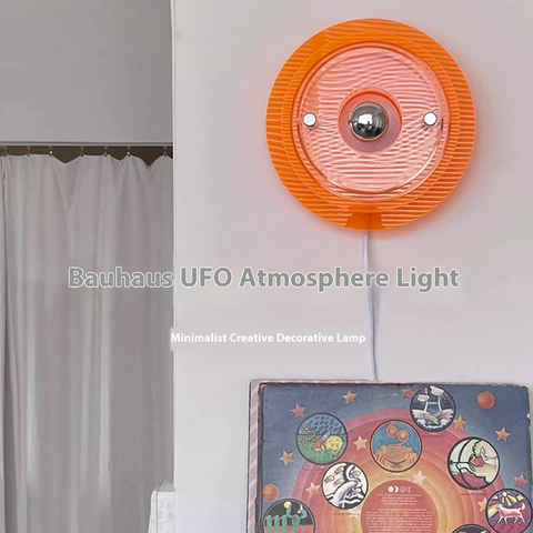 Wall Lamp Space Age Spaceage Decoration Bauhaus Colorful Retro Wabi Sabi Antique Bedroom Living Room Bed and Breakfast