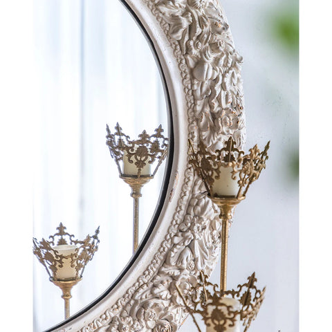 High Quality Home Decoration Mirror For Living Room Customized Design Round Arts Mirrors Decor Wall Large
