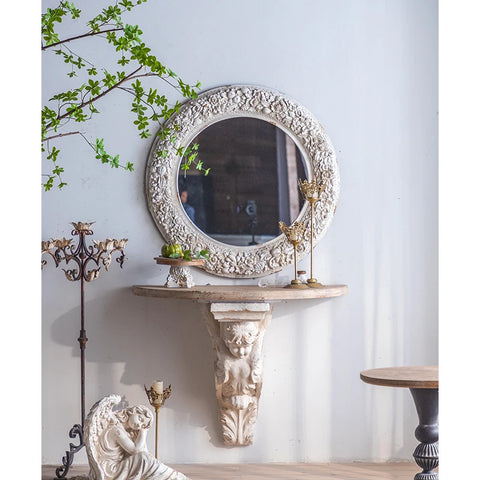 High Quality Home Decoration Mirror For Living Room Customized Design Round Arts Mirrors Decor Wall Large