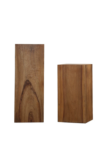 Shaped Wabi-sabi Wind Base Sculpture Table Decoration Ornament Square Camphor Wood Japanese-style Homestay Carbonized Wooden Pier Solid Wood
