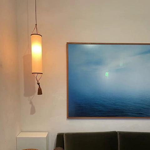 French Living Room Fabric Retro Lamps Medieval Dining Room Chandelier Wabi Sanfeng Homestay Study Bedroom Chandelier