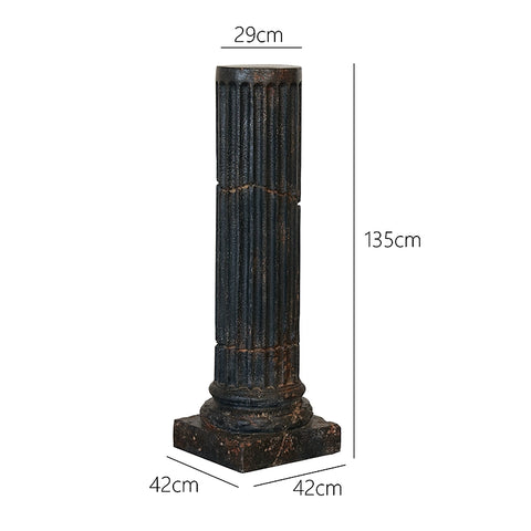 French-style Medieval Style Ornament, Ancient Greek Sculpture, Villa Hotel Lobby, Roman Column Floor Installation
