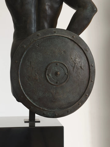 "Supersharp Retro" "fragmented Chapter·guidance" Shield Guard Sculpture Ornament Living Room Entrance Office Decoration