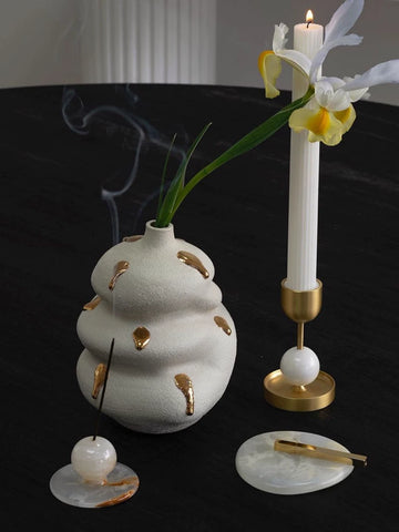 Black Blaze Australian Import Round Ball Incense Stand Aromatherapy Burner Incense Holder Incense Holder Incense Holder