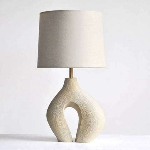 Modern Chinese Creative Living Room Table Lamp Nordic Fabric Bedroom Bedside Study Art Medieval Vintage Table Lamp