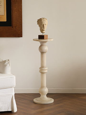 Shape French Antique Floor Base Ornament Designer Living Room Entrance Decoration High-end Pillar