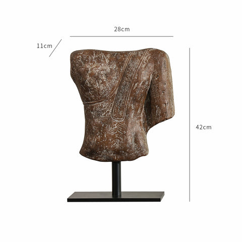 Medieval Ornaments on The Shape, Designer Portrait Sculpture Table Base, Retro Flower Stand, Clothing Store Display, Pier Decoration