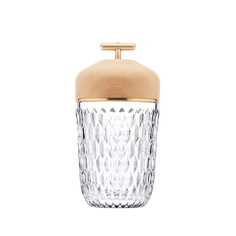 Internet Celebrity Same Crystal Lamp, Ornament Pine Cone Diamond Atmosphere Charging Touch Bedside Portable Desk Lamp