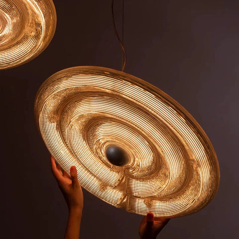 Glass Chandelier New Modern Simple Restaurant Bar Chandelier Model Room Light