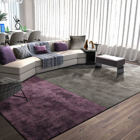 Living Room Carpet Coffee Table Blanket Modern Simple Light Luxury High-end Geometric Pattern Bedroom Bedside Bed Short Hair
