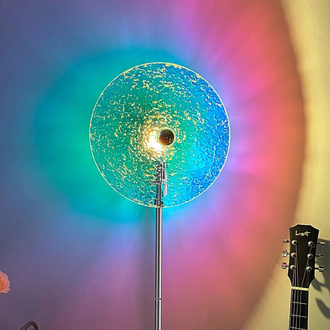 Table Lamp Ambient Lamp Bedside Lamp Bauhaus Flying Saucer Ice Cube Retro Creative Wabi Sabi Medieval Bedroom Night Lamp
