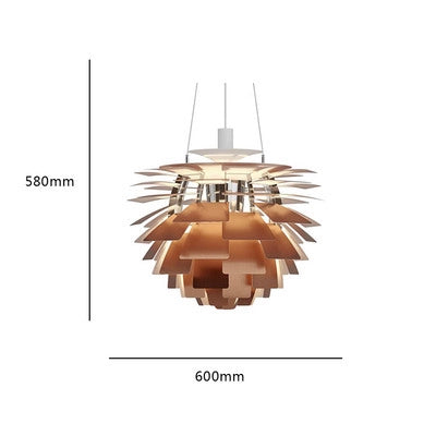 PH Pine Cone Nordic Simple Modern Danish Lamp Bedroom Living Room Dining Room Sales Department Villa High-end Place, Chandelier