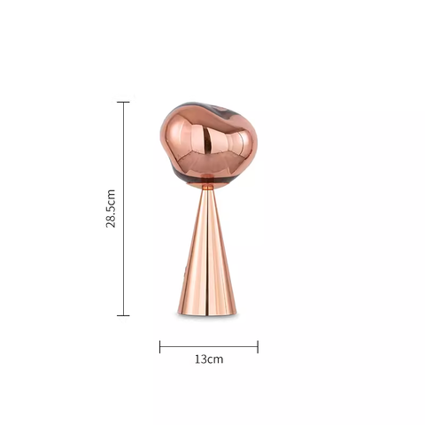 Mini Lava Table Lamp, Modern Bedroom Living Room Gift Ambient Dining Table Light MELT