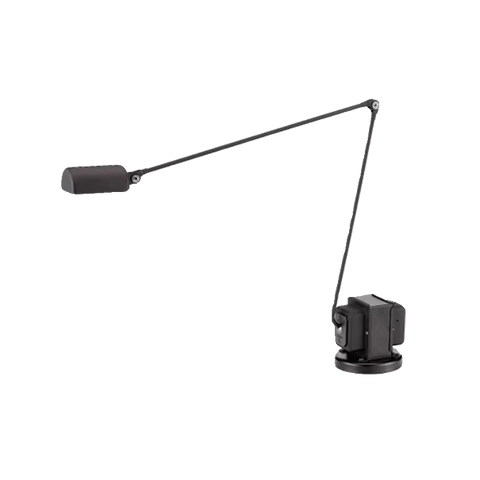 Italian Lumina Dimming Motor Floor Lamp, Adjustable Rocker Arm Reading Study Desk Lamp Next To The Sofa in The Living Room