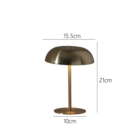 Shape Medieval Charging Small Table Lamp Retro Metal Bedside Lamp Living Room Cafe Outdoor Camping Atmosphere Lamp