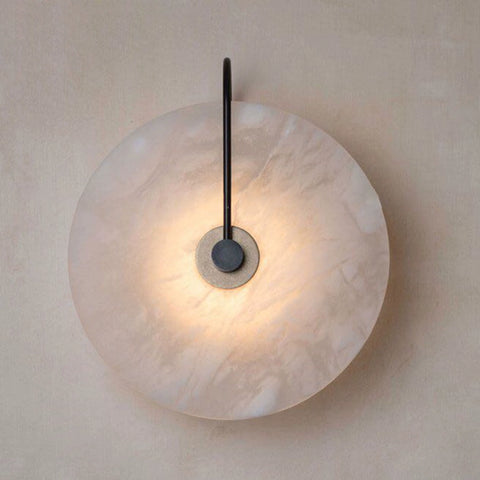 Simple Modern Personality Bedroom Bedside Nordic Art Living Room Hotel Corridor Marble Wall Lamp