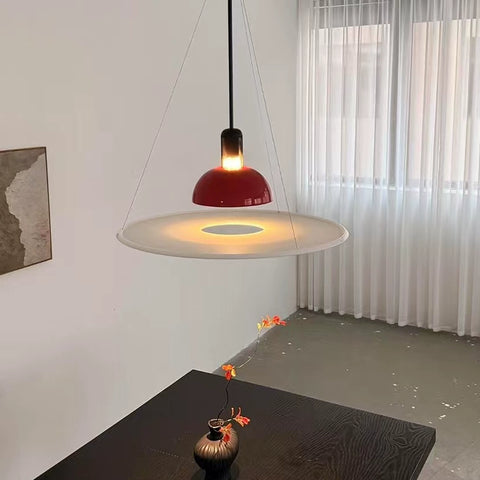 Italian Restaurant Chandelier Simple Modern Study Flying Saucer Dining Table Minimalist Lamp