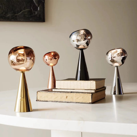 Mini Lava Table Lamp, Modern Bedroom Living Room Gift Ambient Dining Table Light MELT