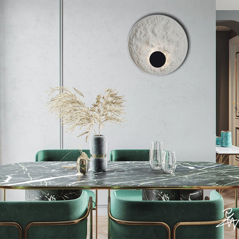 Nordic Simple Personality Living Room Background Wall Wall Lamp Moonlight Art Bedroom Bedside Aisle Entrance Wall Lamp