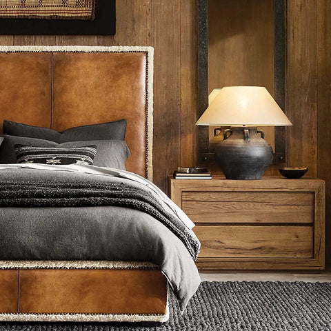 Living Room Hotel Wabi-sabi Wind Table Lamp Japanese Zen Ornament Decoration Handmade Retro Bedroom Bedside Study Clay Pot Lamp