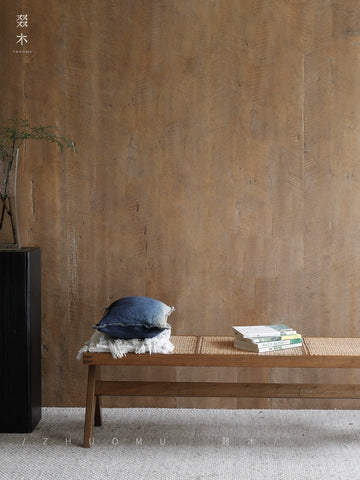 Wood | Chandigarh Dining Table Bench Dining Chair Solid Wood Rattan Shoe Changing Stool Bedside Stool Bedroom Medieval Furniture