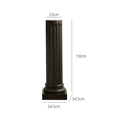 Shape French Antique Floor Base Ornament Designer Living Room Entrance Decoration High-end Pillar