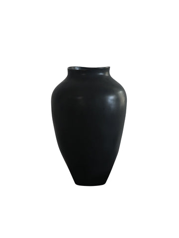 Shape French Medieval Nanyang Style Ceramic Vase Home Decoration Porch Hydroponic Black and White Retro Flower Ornament