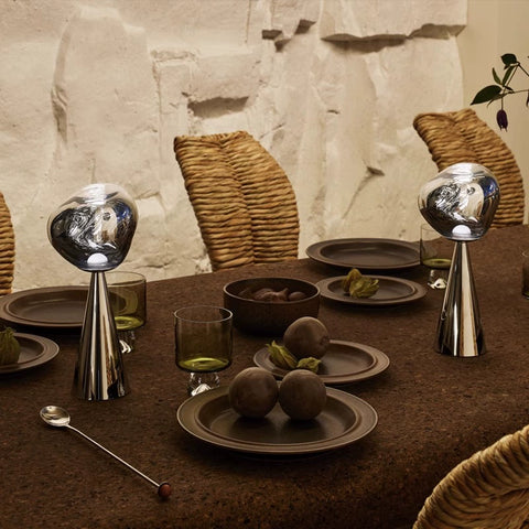 Mini Lava Table Lamp, Modern Bedroom Living Room Gift Ambient Dining Table Light MELT