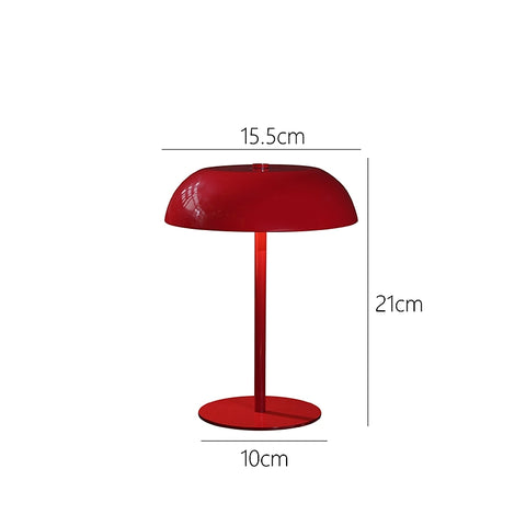 Shape Medieval Charging Small Table Lamp Retro Metal Bedside Lamp Living Room Cafe Outdoor Camping Atmosphere Lamp