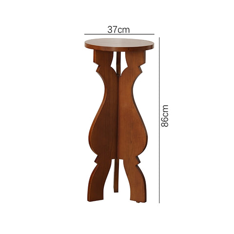 The Shape Is Medieval, The Feet of The Beast Are A Few Designer Styles, The Combination of Creative Art, The Corner of The Solid Wood Sofa, The Display Table, and The Flower Stand.