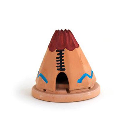 Santa Fe American Handmade Incense Burner - Tower Incense Holder - Ceramic Sandalwood Burner - Tea Ceremony Incense - Fragrance - Aromatherapy