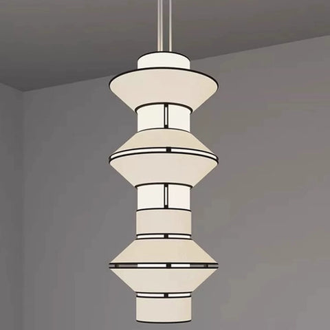 French Designheure Architecture Art Deco Tower Chandelier Restaurant Stairs Duplex Bedside Lamp Floor Lamp