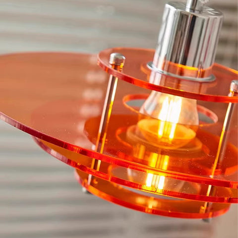 Chandelier Space Age Spaceage Decoration Bauhaus Colorful Retro Wabi Sabi Antique Bedroom Living Room B & B
