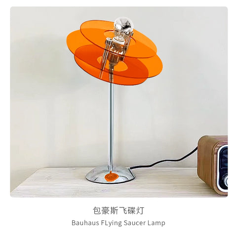 Table Lamp Ambient Lamp Bedside Lamp Decoration Bauhaus Colorful Retro Creative Wabi Sabi Medieval Bedroom Night Lamp