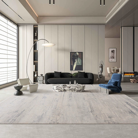 Super Soft Carpet Living Room 2023 New Cream Style Premium Light Luxury High-end Warm Beige Stroking Cats Bedroom
