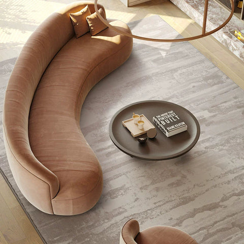 Cream Wind Carpet Living Room Premium Light Luxury Italian Minimalist High-end Household Coffee Table Blanket Bedroom Bedside Short Hair Blend