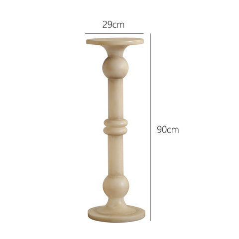 Shape French Antique Floor Base Ornament Designer Living Room Entrance Decoration High-end Pillar