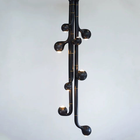 New Artistic Minimalist Modern French Creative Bedroom Model Room Wabi Sandy Wind Villa Living Room Dining Room Chandelier