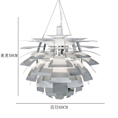 PH Pine Cone Nordic Simple Modern Danish Lamp Bedroom Living Room Dining Room Sales Department Villa High-end Place, Chandelier